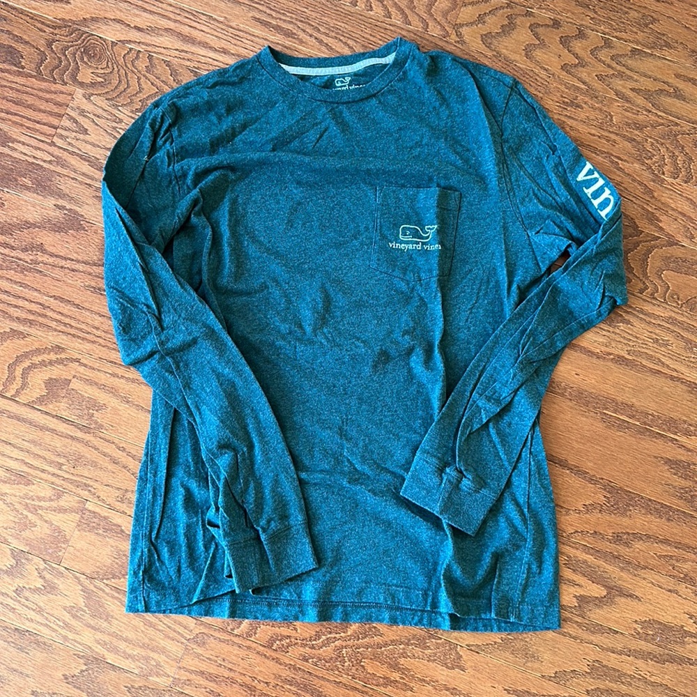 Men’s Long Sleeve Vineyard Vines Pocket Shirt